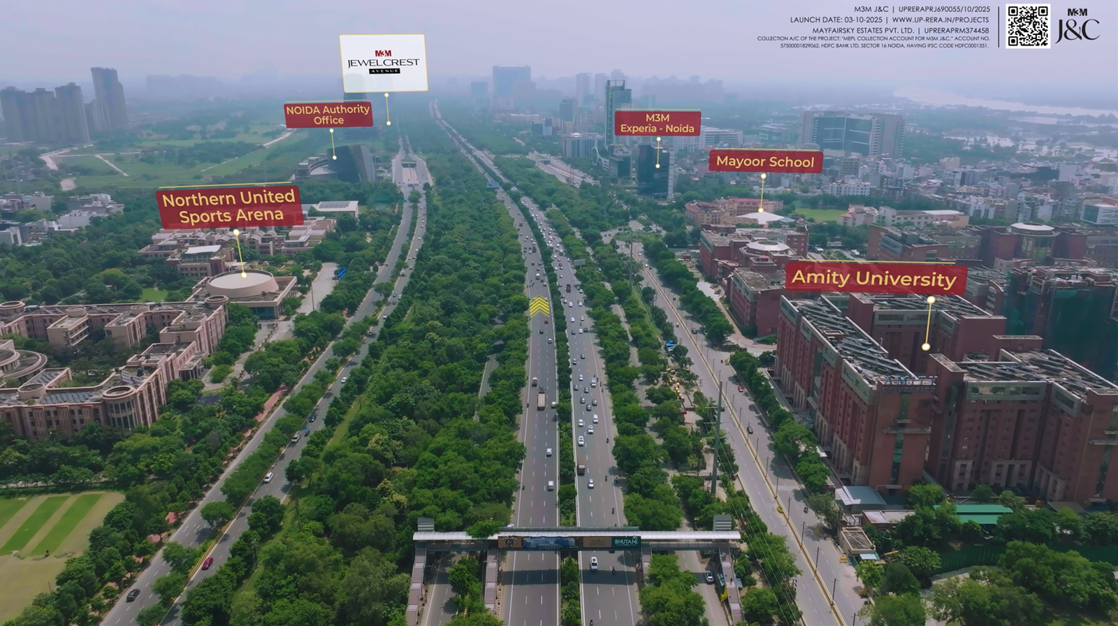 M3M Jewel Crest Avenue Noida Connectivity